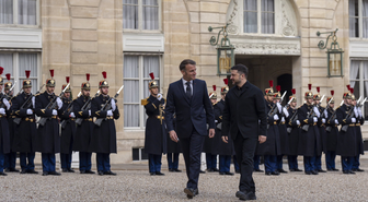 Macron, Zelenskiy ile görüşmesi sonrası zamanın Rusya'nın aleyhine işlediğini söyledi