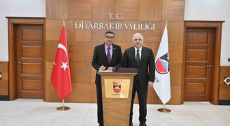 Malezya Ankara Büyükelçisi, Diyarbakır Valisi Zorluoğlu'na nezaket ziyaretinde bulundu