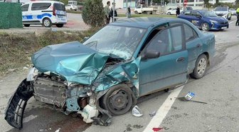 Samsun’da zincirleme kaza: 2 yaralı