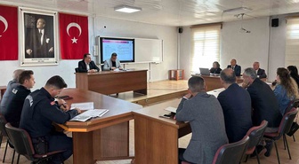 Sarıgöl'de 2026-2027 eğitim yılı öncesi okul güvenliği tedbirleri değerlendirildi