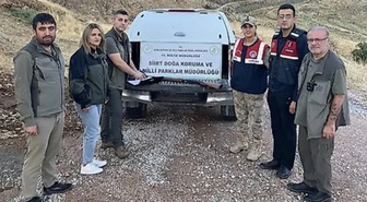 Siirt'te DKMP denetiminde avcılık belgesi olmadan avlanan kişi yakalandı