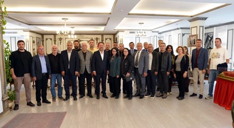 TBB Tarım ve Gıda Güvenliği Çalışma Komisyonu, Beypazarı Başkanı Kasap'ı ziyaret etti