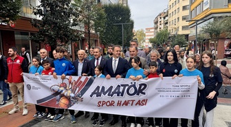 Trabzon'da Amatör Spor Haftası törenle başladı