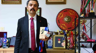 Veysel Batuhan Bay, Atlı Okçuluk Avrupa Şampiyonası'nda avcı parkurunda birinci oldu