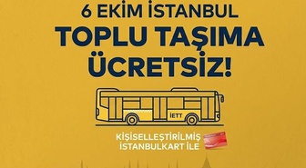 Yarın otobüsler bedava mı, 6 Ekim Salı İETT neden ücretsiz?