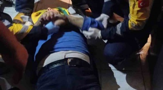 Zonguldak'ta asansör 3 kat aşağıya düşerek bir şahsı yaraladı