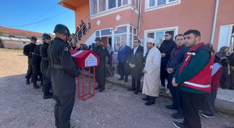 73 yaşındaki Kıbrıs gazisi İdris Karadaş, Bolu Göynük'te toprağa verildi
