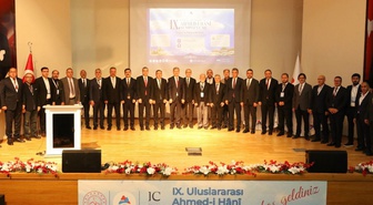 AİÇÜ’de IX. Uluslararası Ahmed-i Hânî Sempozyumu Başladı