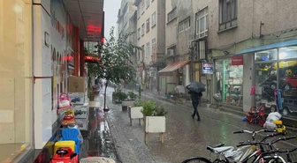 Bingöl'de kuvvetli sağanak başladı, Meteoroloji 13. Bölge Müdürlüğü uyardı