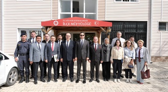 Gülnar'da kurum müdürleri kamu yatırımları ve projeleri görüşmek için toplandı