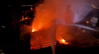 Hatay Kırıkhan'da çıkan yangında ev kullanılmaz hale geldi, can kaybı yok