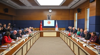 TBMM Dışişleri Komisyonu Başkanı Oktay, Ürdün Senatosu heyetiyle görüştü
