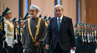 Umman Sultanı'nın Astana ziyaretinde Kazakistan ile 8 anlaşma imzalandı