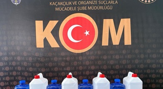 Yozgat Boğazlıyan'da kaçakçılık operasyonunda 30 litre etil alkol ele geçirildi