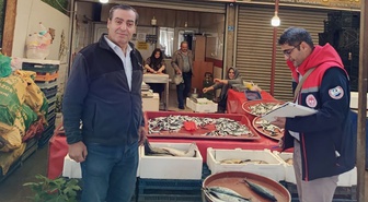 Beyşehir'de su ürünleri satış noktaları 1380 Sayılı Kanun kapsamında denetlendi