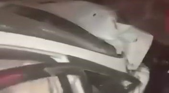 Diyarbakır'ın Sur ilçesindeki kazada iki otomobil çarpıştı, 7 kişi yaralandı