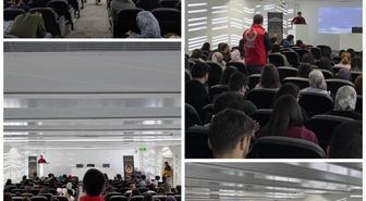 Erzurum'da Atatürk Üniversitesi'nde öğrencilere terörle mücadele sunumu yapıldı