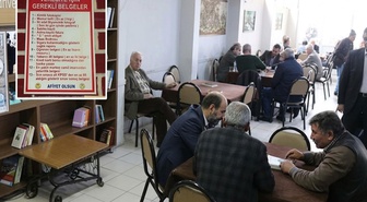 Kahvehanede veresiye için istenen 13 belge görenleri şaşkına çevirdi