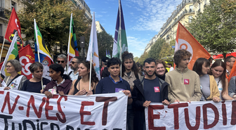 Fransa'da lise protestolarında 1 Ekim'de 1968'den bu yana en yüksek gözaltı yapıldı