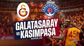Galatasaray Kasımpaşa maçı ne zaman, saat kaçta, hangi kanalda, Galatasaray Kasımpaşa muhtemel 11'leri açıklandı mı?