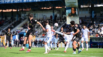 Karacabey Belediyespor, Galata Spor'u penaltılarda 5-3, toplamda 7-5 eledi