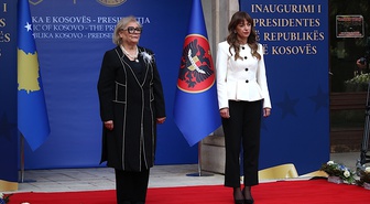 Kosova'nın 3. kadın cumhurbaşkanı Justina Shiroka Pula göreve başladı