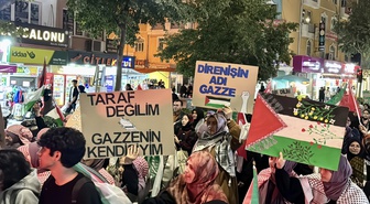 Niğde ve Kırşehir'de Gazze'deki soykırıma karşı yürüyüş ve etkinlik düzenlendi