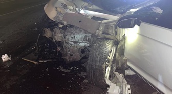 Siirt Baykan'da iki otomobil çarpıştı, 20 yaşındaki genç ağır yaralandı