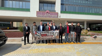 TÜGVA Konya, Gazze'de 3. yılını dolduran soykırımı basın açıklamasıyla protesto etti