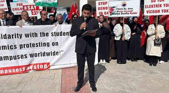 TÜGVA Sinop ve Yeniler Öğrenci Kulübü Sinop'ta Filistin'e destek programı düzenledi