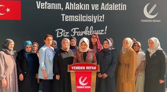 Yeniden Refah Partisi Kadın Kolları, Başakşehir'deki okul saldırısına tepki gösterdi