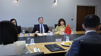 AK Partili Sırakaya, Çin Büyükelçisi Xuebin ile Türkiye-Çin ilişkilerini görüştü