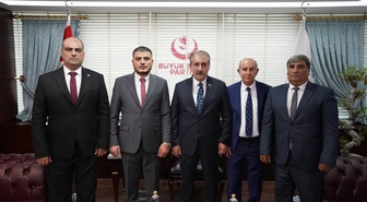 BBP Genel Başkanı Destici, Halep Milletvekili Mehid İsa ve Türkmen heyetini ağırladı