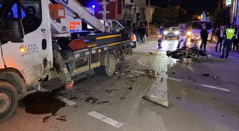 Bursa İnegöl'de motosiklet kazasında yaralanan 19 yaşındaki Mustafa Can Öztürk öldü