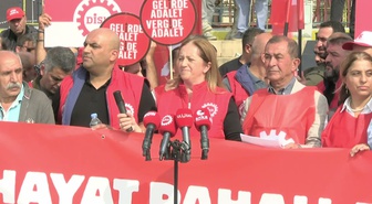 DİSK Başkanı Çerkezoğlu, emekçi buluşmalarını Kadıköy'de başlattı