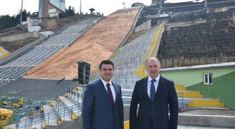 Erzurum'da spor tesislerinde 7 noktada yatırım ve bakım çalışmaları sürüyor