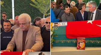 Göksel Arsoy'un cenazesinde fotoğraf çektirmek isteyenlere Serdar Gökhan'dan tepki