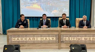 Hakkari'de okul güvenliği için 230 bahçe görevlisi ve 389 temizlik personeli eğitildi