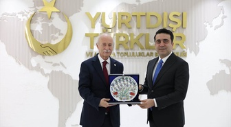 Havsa'da meyve bahçeleri incelendi, Trakya Üniversitesi YTB ile iş birliğini görüştü