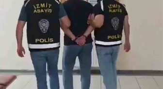 Kocaeli İzmit'te 21 yıl 4 ay 22 gün kesinleşmiş hapis cezası olan şüpheli yakalandı