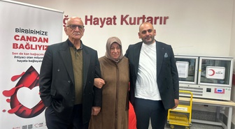 Meryem Çağdaş, 36'ncı kan bağışı için altın madalyayla ödüllendirildi
