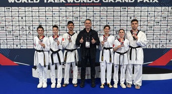 Milli para tekvandocular Paris'teki Grand Prix'de 6 madalya kazandı