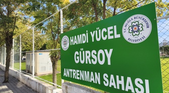 Muğlaspor, eski başkanı Hamdi Yücel Gürsoy'un adını antrenman sahasına verdi