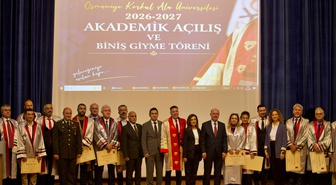 Osmaniye Korkut Ata Üniversitesinin yeni akademik yılı törenle başladı