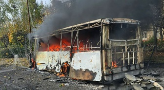 Rusya, Kramatorsk'ta otobüs durağını vurdu! 12 kişi öldü, 14 kişi yaralandı