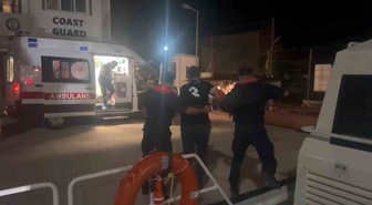 Sahil Güvenlik, Marmaris açıklarında yolcu gemisindeki yaralıyı tahliye etti