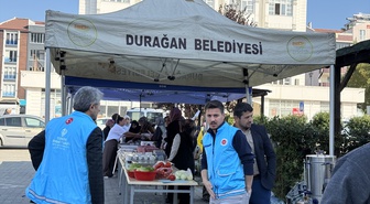 Sinop Durağan'da Müftülükçe Gazze yararına kermes düzenlendi, gelir Gazze'ye gidecek