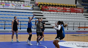 Turgutlu Belediyespor, Beşiktaş Boa maçı hazırlığında iki eksikle antrenman yaptı
