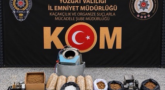Yozgat'ta tütün operasyonunda 1 zanlı yakalandı, 3 bin 500 makaron ele geçirildi
