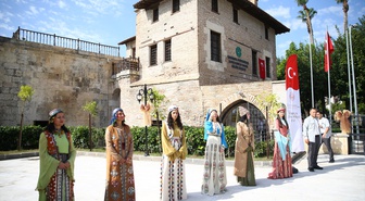 Adana'da Selamlık Sofra Miras Evi, yaklaşık 600 yıllık yapıda hizmete açıldı